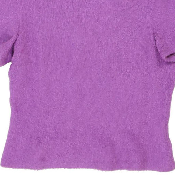 Versace Jeans Couture Top - Medium Purple Acrylic