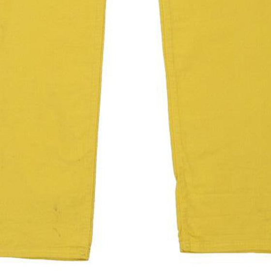 Vintage yellow Napapijri Jeans - mens 36" waist