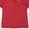 Vintage red Napapijri Polo Shirt - mens medium