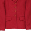 Kenzo Jungle Blazer - Medium Red Wool