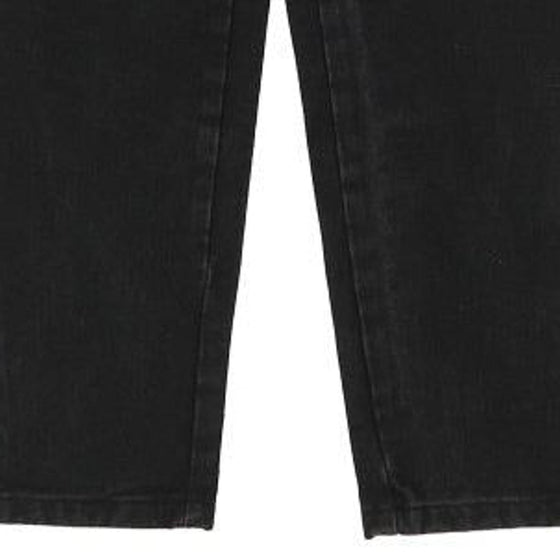 Emmanuel Schvili Cartoon Jeans - 26W UK 6 Black Cotton