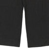 Armani Trousers - 37W UK 20 Black Cotton