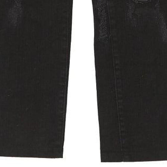 Just Cavalli Jeans - 28W UK 6 Black Cotton