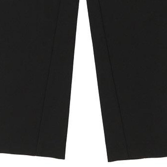 Blumarine Trousers - 32W UK 14 Black Cotton