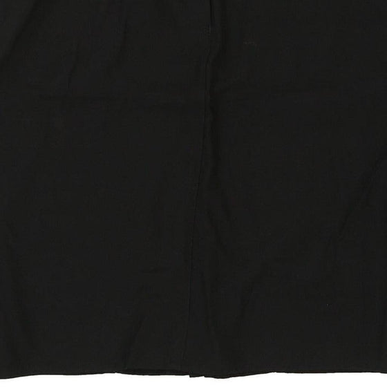 Armani Mini Skirt - 33W UK 14 Black Viscose Blend