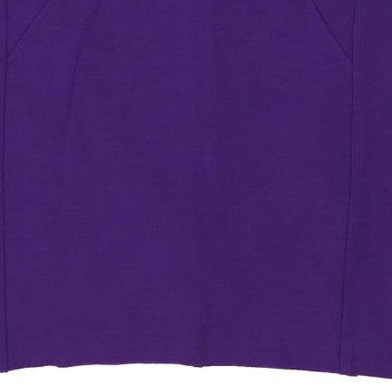 Versace Jeans Couture Maxi Pencil Skirt - 30W UK 10 Purple Viscose Blend