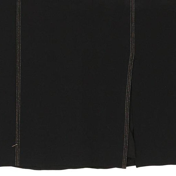 Iceberg Midi Pencil Skirt - 25W UK 6 Black Cotton