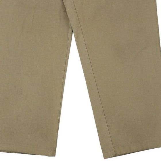 Vintagebeige Lightly Worn Dickies Trousers - mens 35" waist