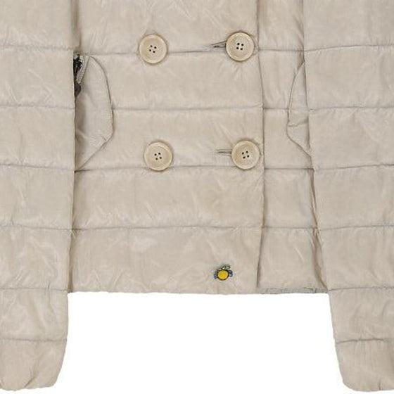 Age 14-15 Moncler Puffer - Small Beige Down