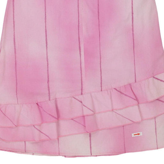 Age 12 Trussardi Dress - Small Pink Cotton