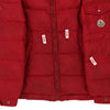 Age 6 Moncler Puffer - Small Red Polyester