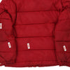 Age 6 Moncler Puffer - Small Red Polyester