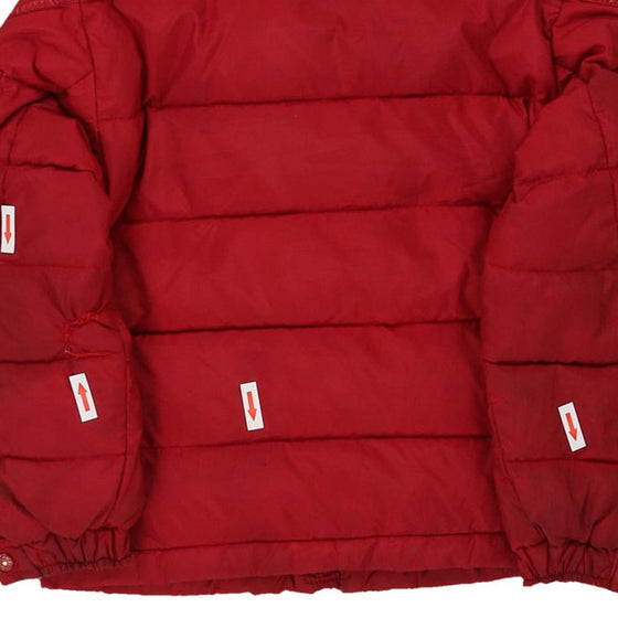 Age 6 Moncler Puffer - Small Red Polyester