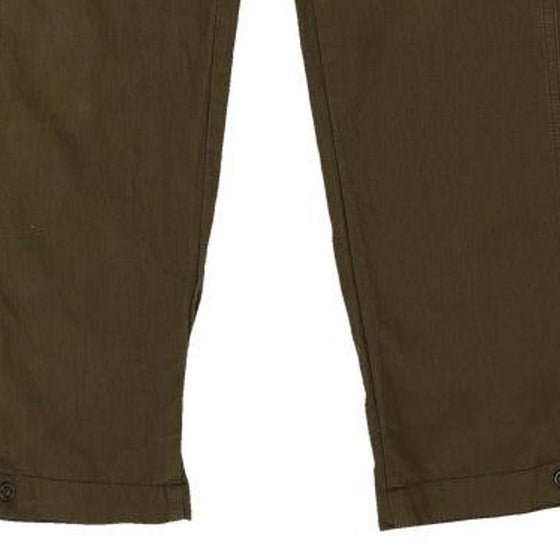 Age 10 Stone Island Trousers - 28W 27L Khaki Cotton Blend