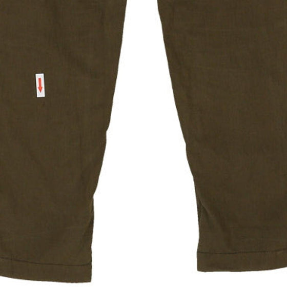 Age 10 Stone Island Trousers - 28W 27L Khaki Cotton Blend