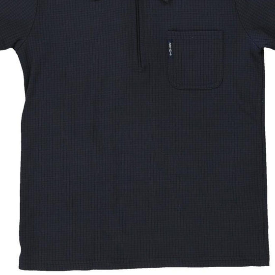 Age 14 Armani Polo Shirt - XL Blue Nylon