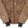 Age 14 Iceberg Jacket - Large Brown Leather