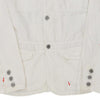 Age 12 Armani Jacket - Large White Cotton