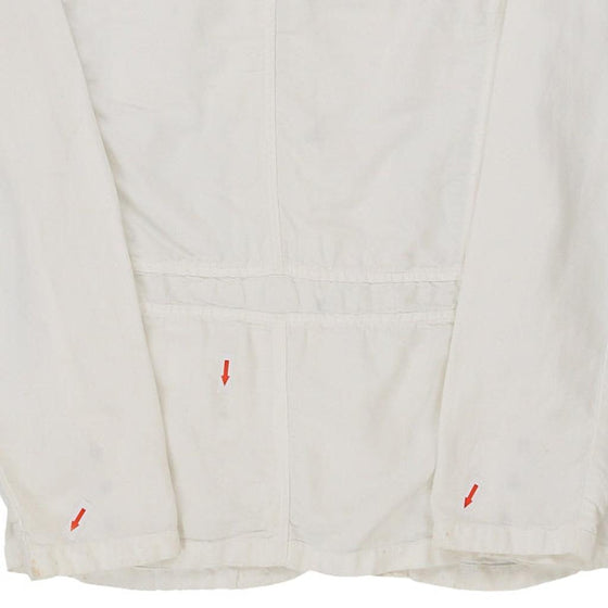 Age 12 Armani Jacket - Large White Cotton