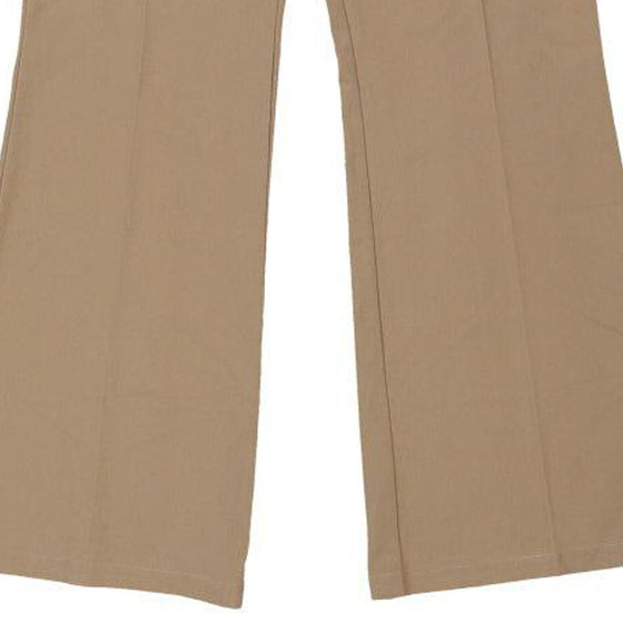 Vintage beige Unbranded Trousers - womens 32" waist