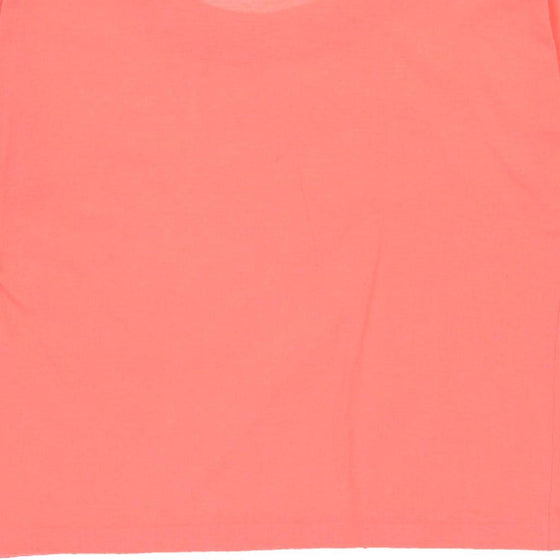 Gicioi Cropped T-Shirt - Medium Pink Cotton - Thrifted.com