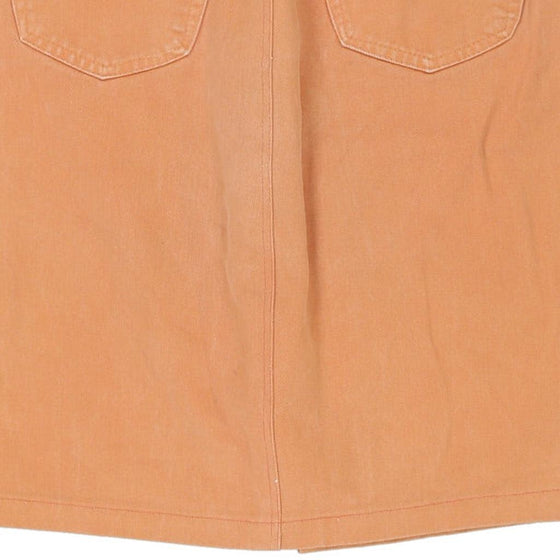 Succo Di Frutla Denim Shorts - 30W UK 10 Orange Cotton - Thrifted.com