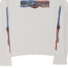 Vintage white Harley Davidson Long Sleeve T-Shirt - womens large