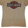 Vintage beige Harley Davidson T-Shirt - womens small