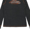 Vintage grey Harley Davidson Long Sleeve Top - womens large