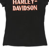 Vintage black Harley Davidson Top - womens small