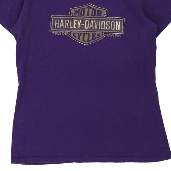 Vintage purple Salt Lake City, Utah Harley Davidson T-Shirt - womens medium