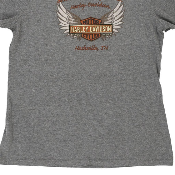 Vintage grey Harley Davidson T-Shirt - womens large