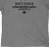 Vintage grey Harley Davidson T-Shirt - womens x-large