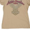 Vintage beige Harley Davidson T-Shirt - womens large