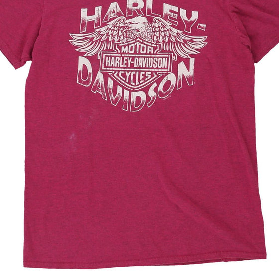 Vintage pink Harley Davidson T-Shirt - womens large