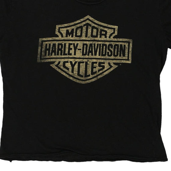 Vintage black Harley Davidson T-Shirt - womens large