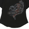 Vintage black Harley Davidson T-Shirt - womens large