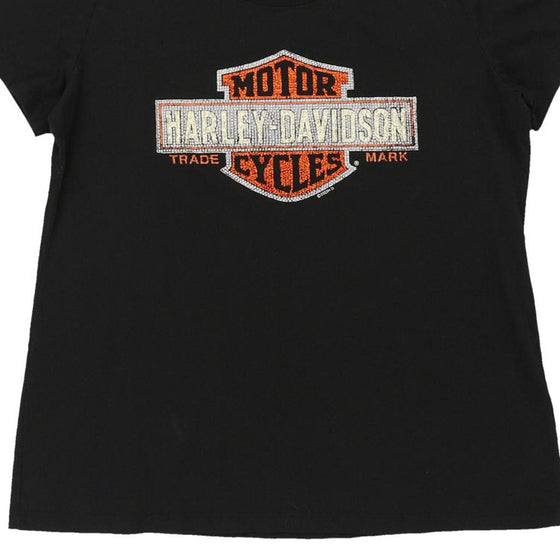 Vintage black Harley Davidson T-Shirt - womens x-large