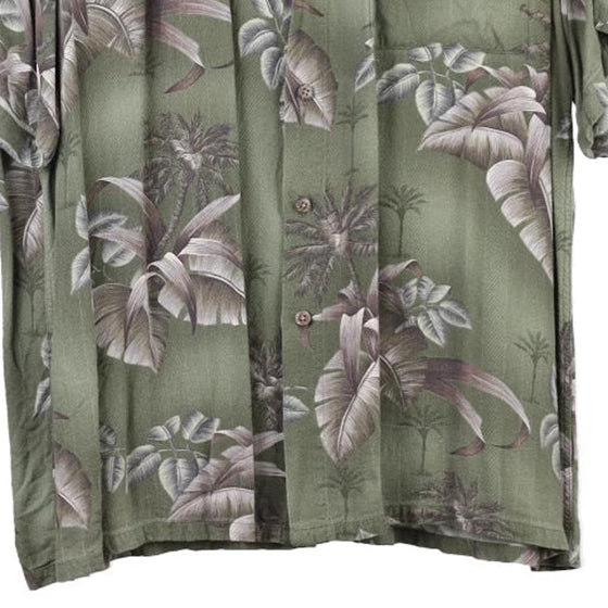 Vintage green Moda Campia Moda Hawaiian Shirt - mens x-large