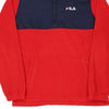 Vintage red Fila Fleece - mens medium