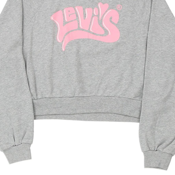 Vintage grey Age 10 Levis Sweatshirt - girls x-small