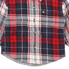 Vintage red Age 3 Tommy Hilfiger Flannel Shirt - boys x-small