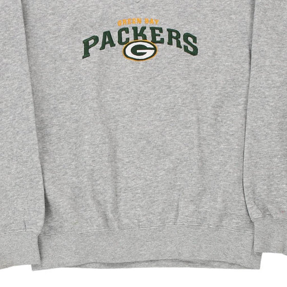 Vintage grey Age 9-10 Green Bay Packers Nfl Sweatshirt - boys medium