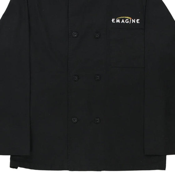 Vintage black Emagine Chef Dickies Shirt - mens medium