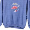 Vintage blue Age 12 Lee Sweatshirt - girls x-large