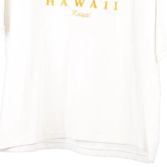 Vintage white Hawaii Signal Sports T-Shirt - womens x-large