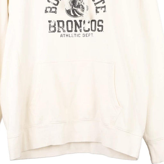 Vintage cream Boise State Broncos Champion Hoodie - mens medium