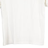 Vintage white Screen Stars Polo Shirt - mens medium