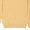 Vintage yellow Trussardi Jumper - mens medium