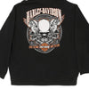 Vintage black Harley Davidson Hoodie - mens x-large